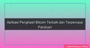 ilustrasi Aplikasi Penghasil Bitcoin Terbaik