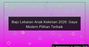 baju lebaran anak kekinian
