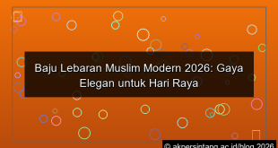 baju lebaran muslim modern