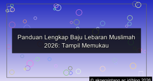 baju lebaran muslimah