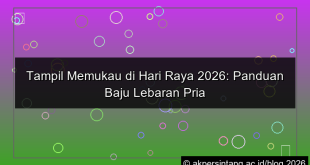 baju lebaran pria elegan