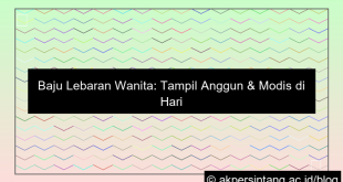 visual baju lebaran wanita