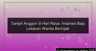 baju lebaran wanita berhijab