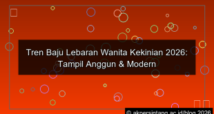 baju lebaran wanita kekinian 2026