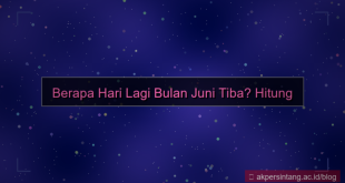 visual berapa hari lagi bulan juni