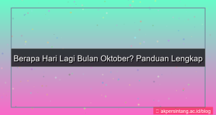 ilustrasi berapa hari lagi bulan oktober