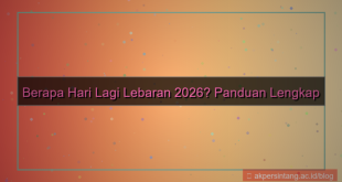 visual berapa hari lagi lebaran 2026