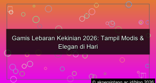 gamis lebaran kekinian