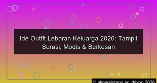 visual ide outfit lebaran keluarga