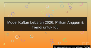 visual model kaftan lebaran