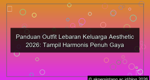 outfit lebaran keluarga aesthetic