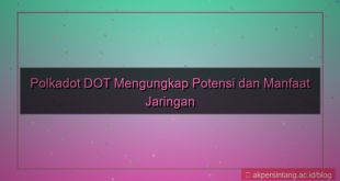 tampilan Polkadot DOT