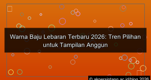 desain warna baju lebaran terbaru