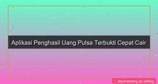 konten Aplikasi Menghasilkan Uang Pulsa