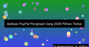 Aplikasi PayPal Penghasil Uang 2026 Pilihan Terbaik untuk Menambah Penghasilan