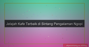 tampilan cafe sintang