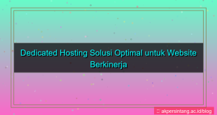 gambar Dedicated Hosting