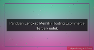desain Hosting Ecommerce