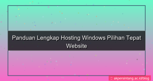 desain Hosting Windows