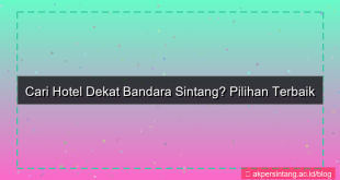ilustrasi hotel dekat bandara sintang