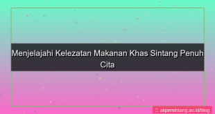ilustrasi makanan khas sintang