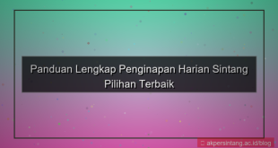 ilustrasi penginapan harian sintang