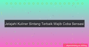 tampilan rekomendasi makanan sintang