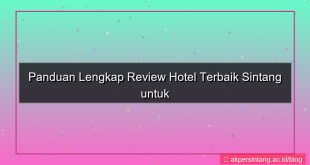 konten review hotel sintang