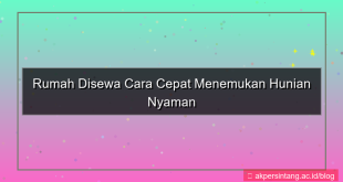 gambar Rumah Disewa