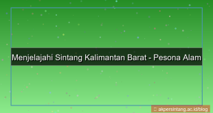 visual sintang kalimantan barat