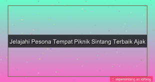 konten tempat piknik sintang