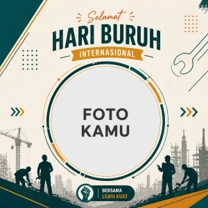 Twibbon Hari Buruh Internasional