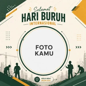 Twibbon Hari Buruh 2026 Tema Pekerja