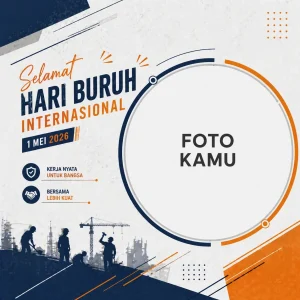 Twibbon Selamat Hari Buruh Internasional 2026