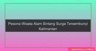 wisata alam sintang