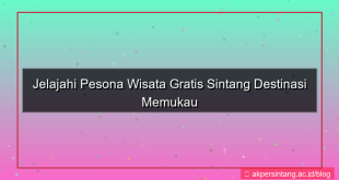 wisata gratis sintang