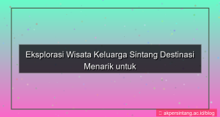 wisata keluarga sintang