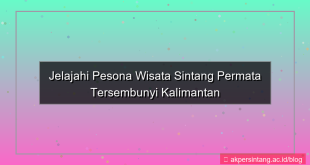 wisata sintang