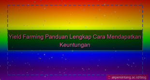 tampilan Yield Farming
