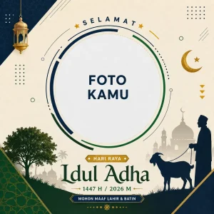 Twibbon Idul Adha 2026 Nuansa Masjid