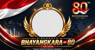 Link Twibbon Hari Bhayangkara ke-80 Tahun 2026