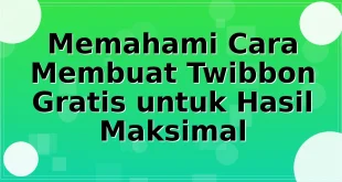 Memahami Cara Membuat Twibbon Gratis untuk Hasil Maksimal
