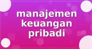 manajemen keuangan pribadi